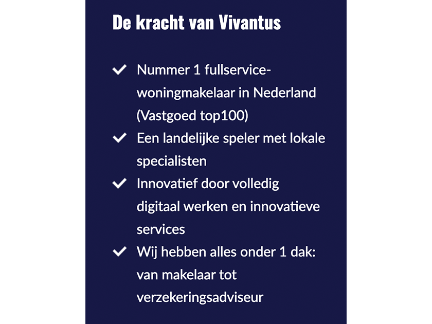 Vivantus Brockhoff Beumer Petra De Kleermaeker Makelaardij Thijssen Hendriks Hoekstra En Van Eck Van Dorsten Woonfabriek Kracht Van Het Merk Vivantus